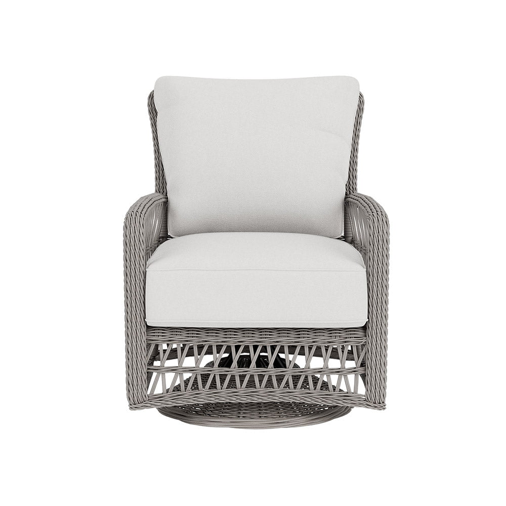 Lloyd Flanders High Back Swivel Glider Lounge Chair Lloyd Flanders Mackinac High Back Swivel Glider Lounge Chair