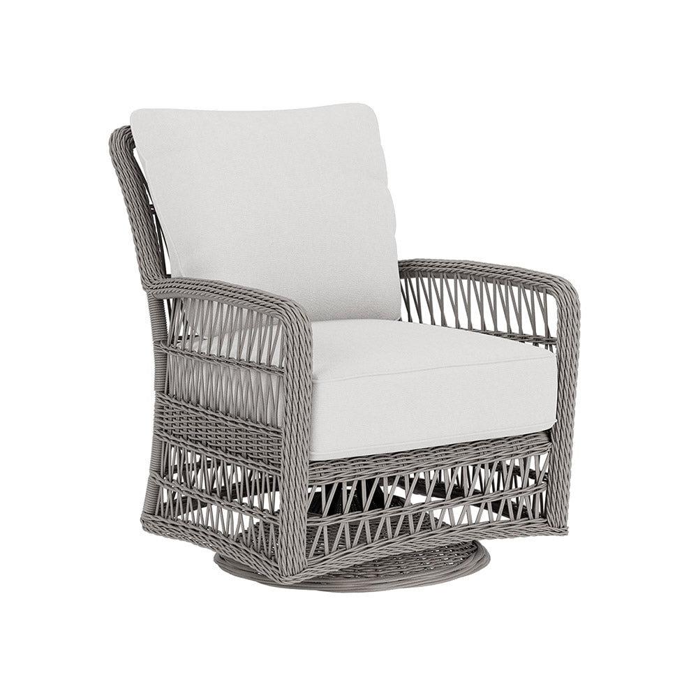 Lloyd Flanders High Back Swivel Glider Lounge Chair Lloyd Flanders Mackinac High Back Swivel Glider Lounge Chair