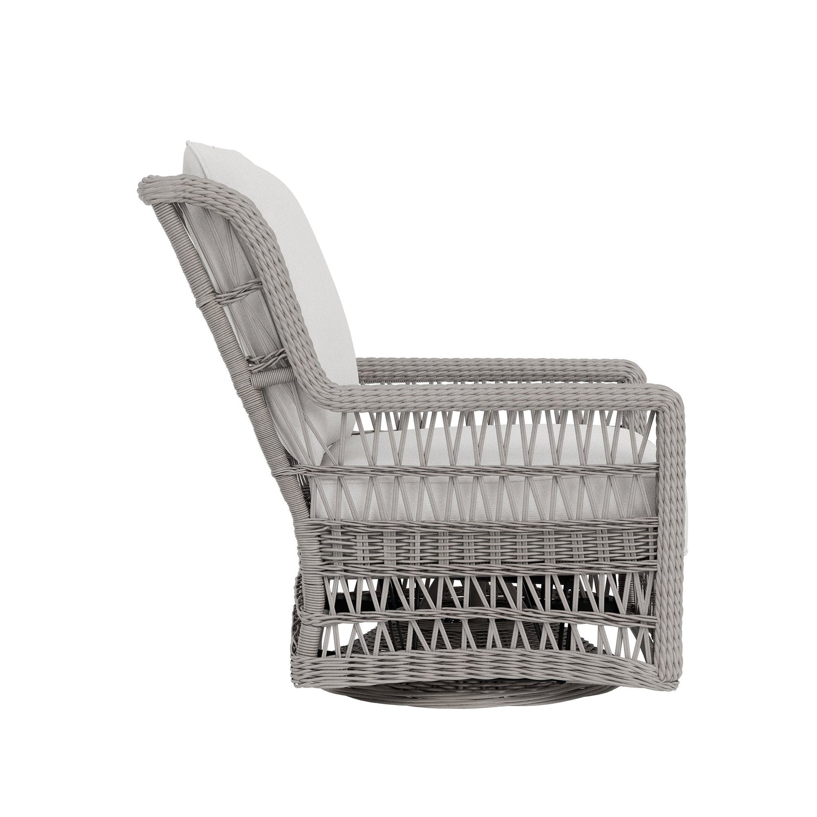 Lloyd Flanders High Back Swivel Glider Lounge Chair Lloyd Flanders Mackinac High Back Swivel Glider Lounge Chair