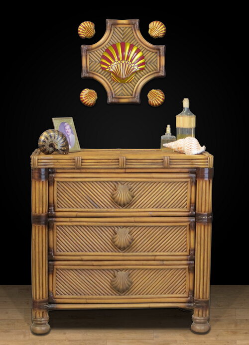 Spice Island Coral Cove 3 Drawer Dresser