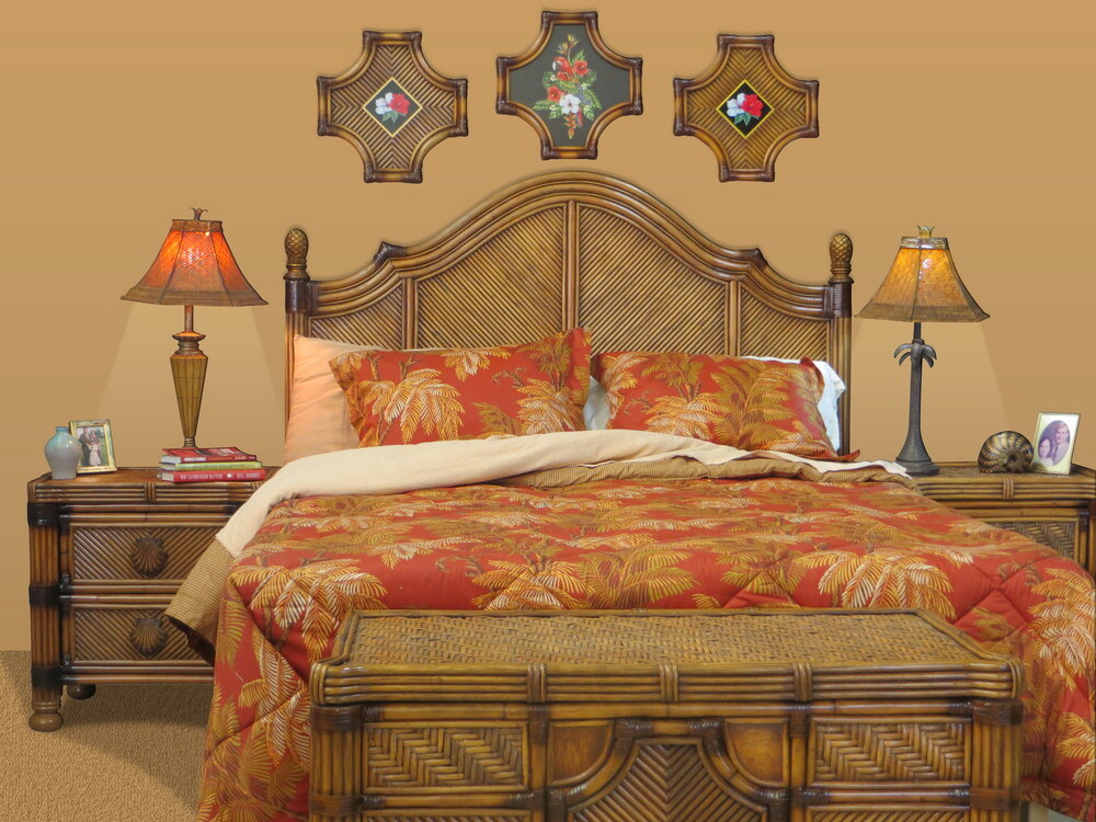 Spice Islands Coral Cove Queen Headboard