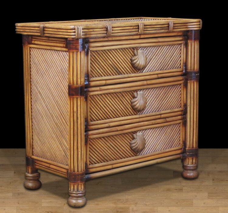 Spice Island Coral Cove 3 Drawer Dresser