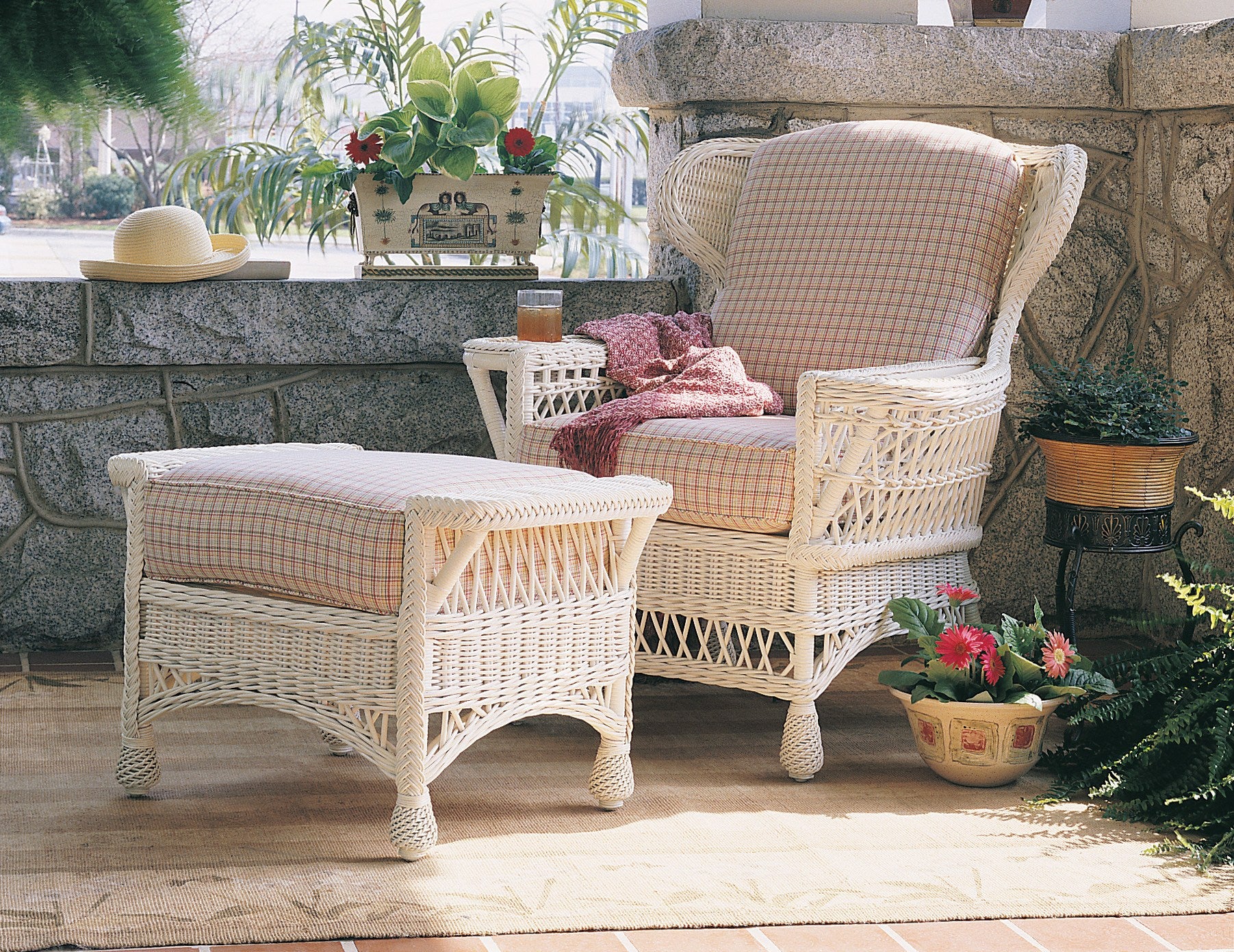 Designer Wicker & Rattan By Tribor Concord Arm Chair by Designer Wicker from Tribor Chair - Rattan Imports