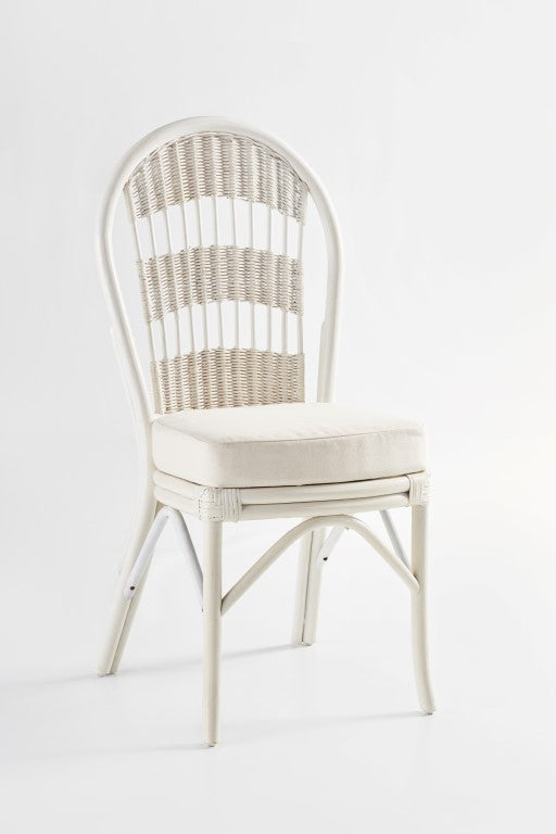 South Sea Rattan Bermuda Side Chair