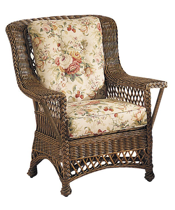 Designer Wicker &amp; Rattan By Tribor Rockport Arm Chair (Rocker Size) by Designer Wicker from Tribor Chair - Rattan Imports