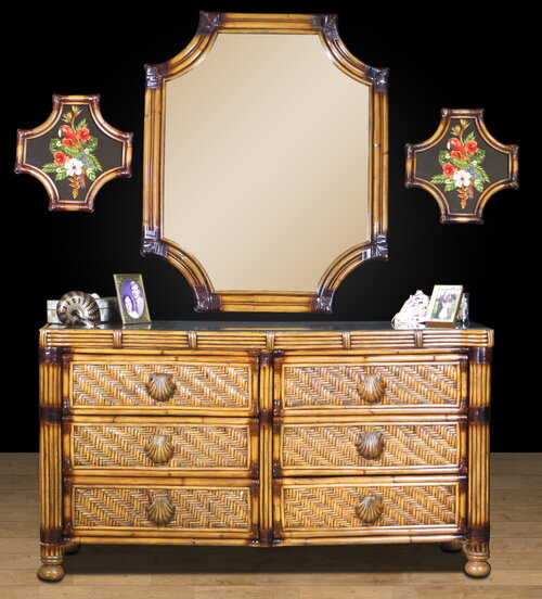 Spice Islands Royal Palm 6 Drawer Dresser
