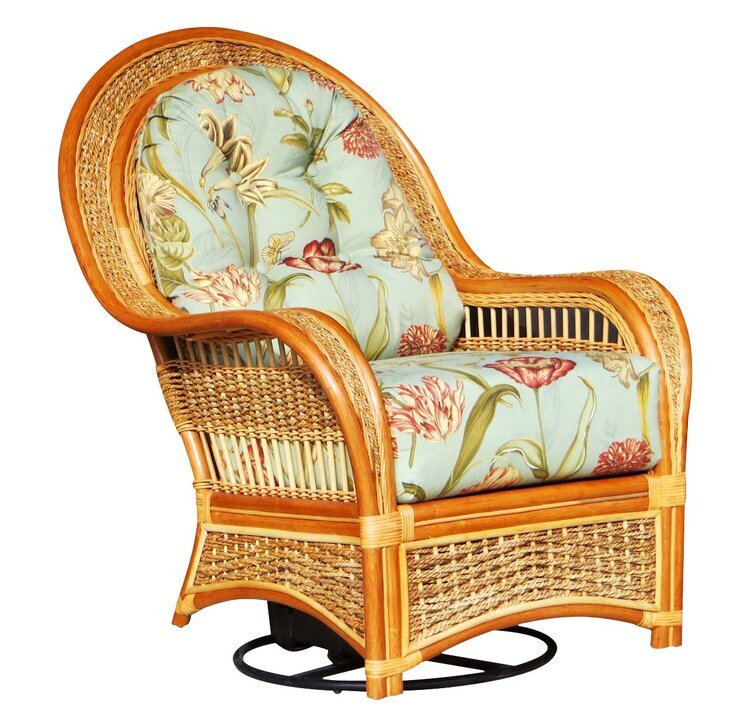 Spice Island Swivel Rocker Natural