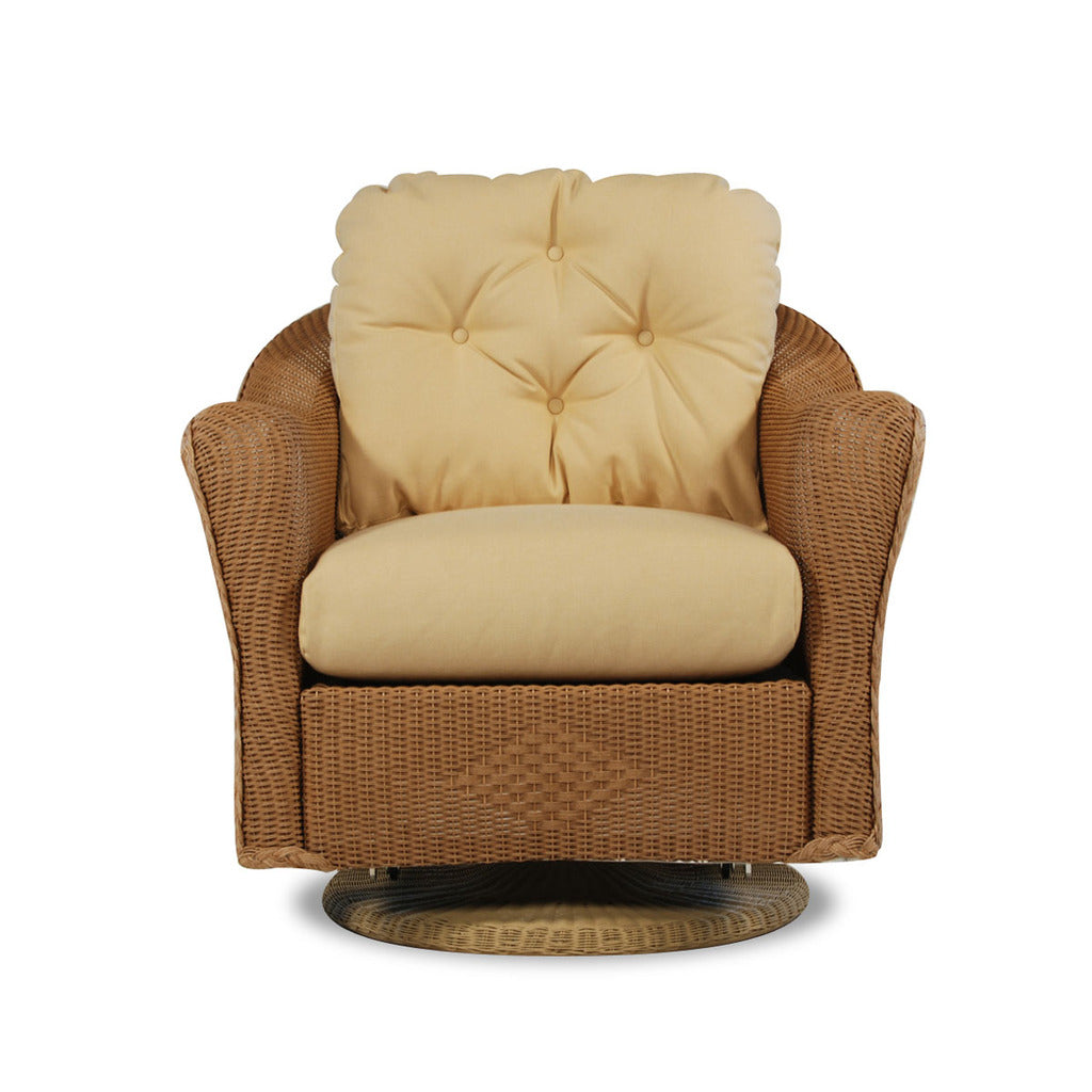 Lloyd Flanders Lloyd Flanders Reflections Swivel Glider Lounge Chair Swivel Glider Chair - Rattan Imports