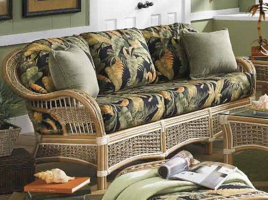Spice Islands Islander Sofa Natural - Rattan Imports