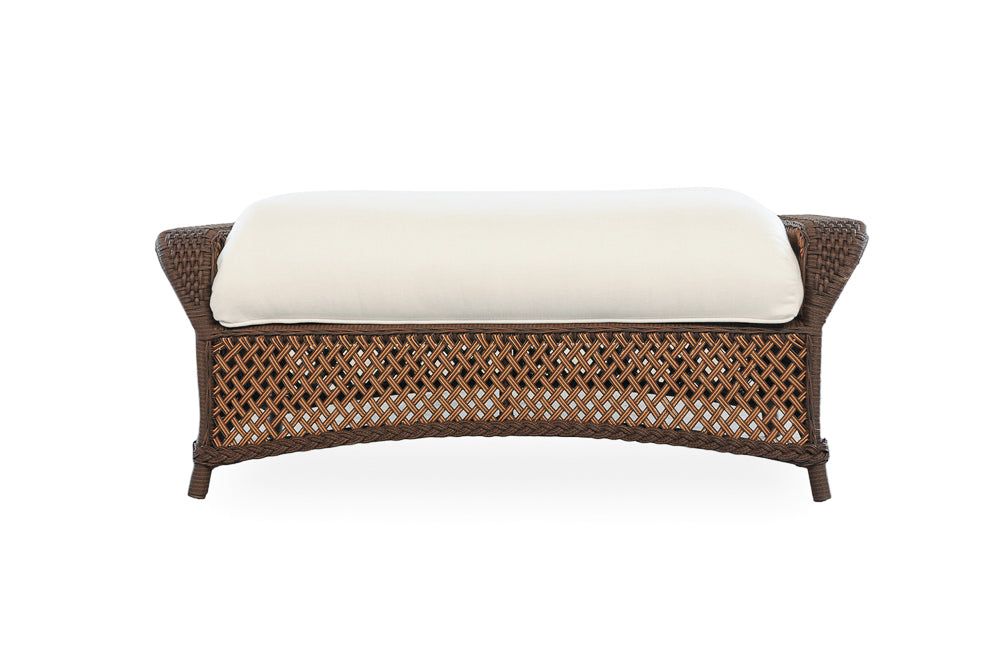 Lloyd Flanders Grand Traverse Large Ottoman