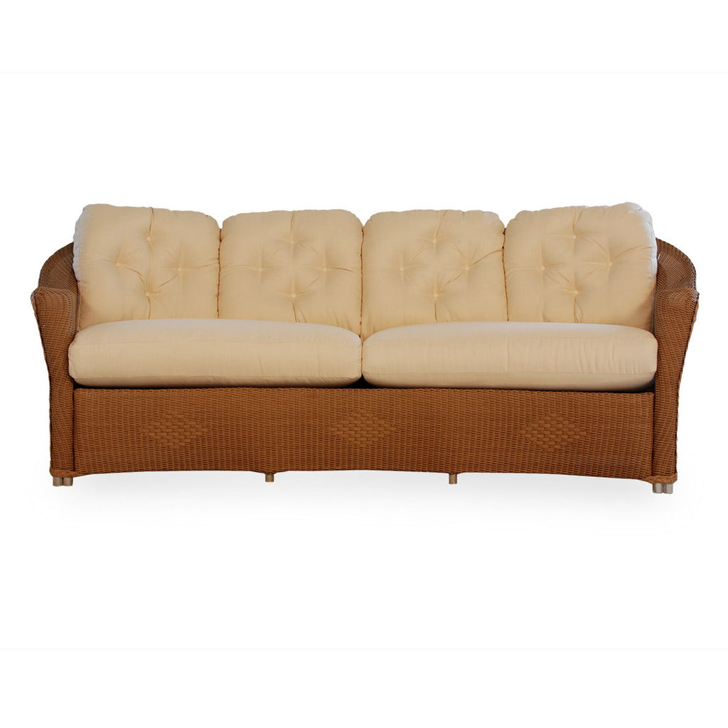 Lloyd Flanders Lloyd Flanders Reflections Crescent Sofa Sofa - Rattan Imports