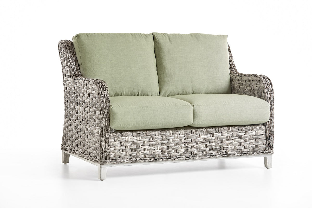 South Sea Rattan Grand Isle Loveseat SKU 77402