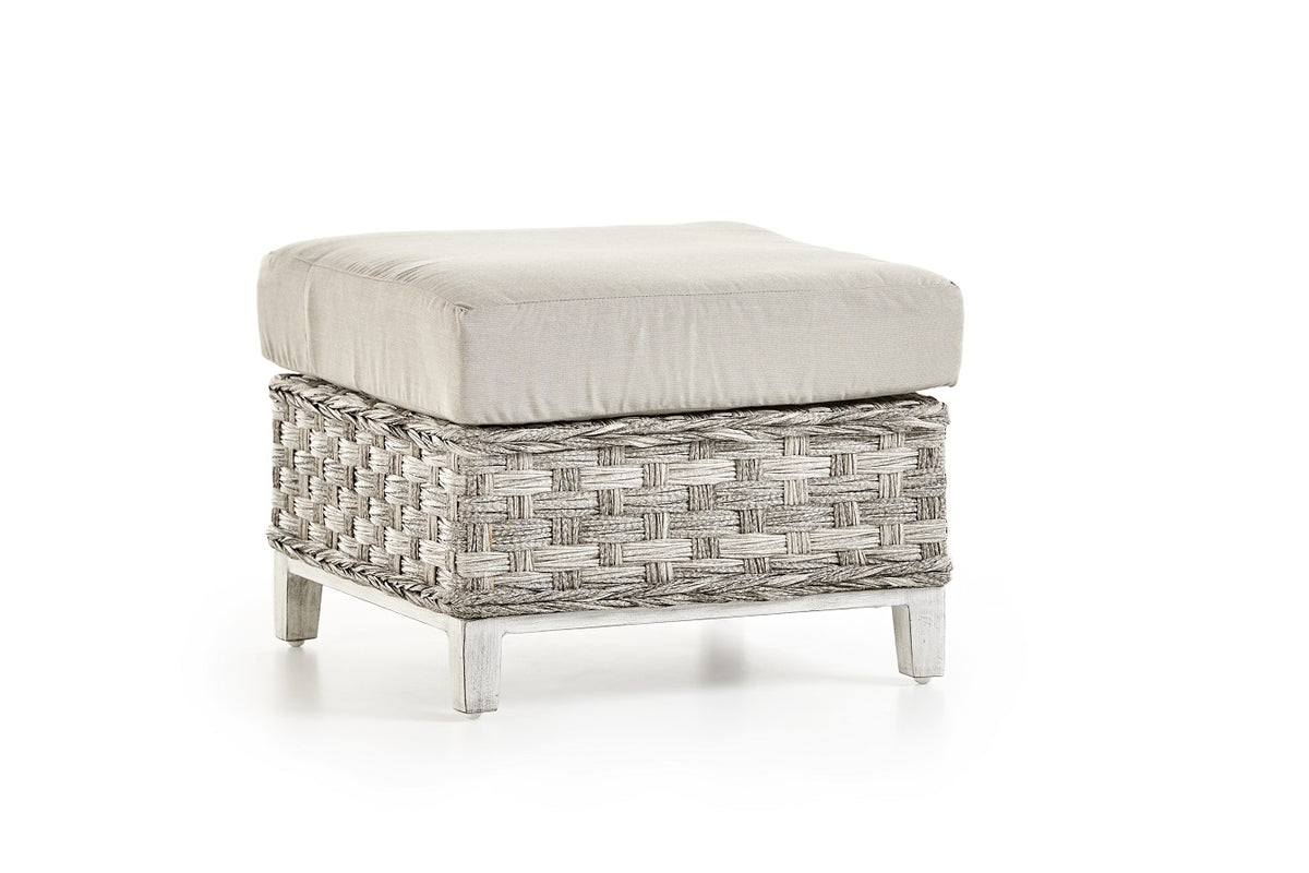 South Sea Rattan Grand Isle Ottoman SKU 77406