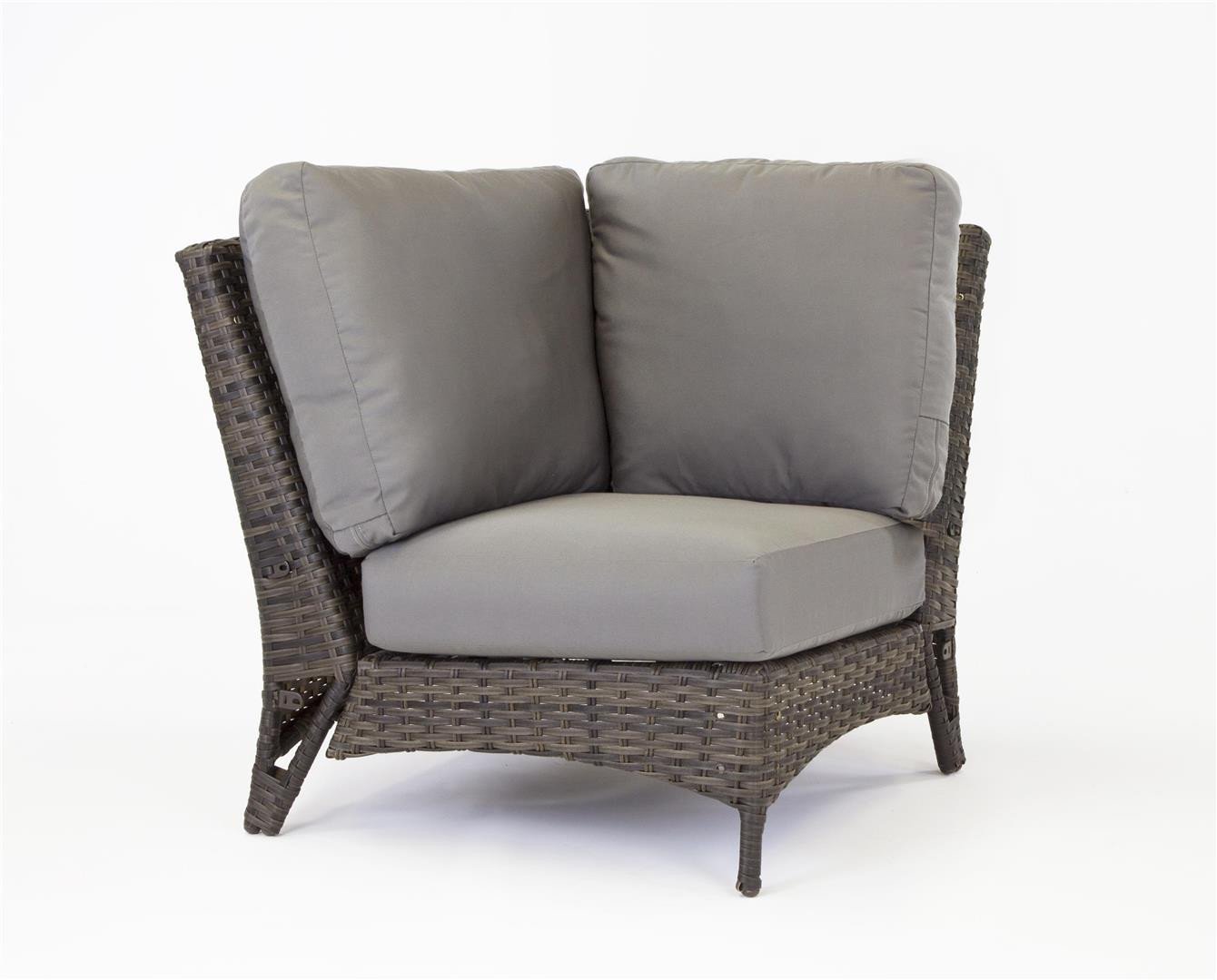 South Sea Rattan South Sea Rattan Panama Corner Piece Sectional Piece - Rattan Imports