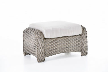 South Sea Rattan South Sea Rattan St. Tropez Ottoman Ottoman - Rattan Imports