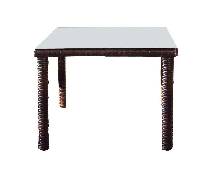 South Sea Rattan South Sea Rattan St. Tropez Square Dining Table Dining Table - Rattan Imports