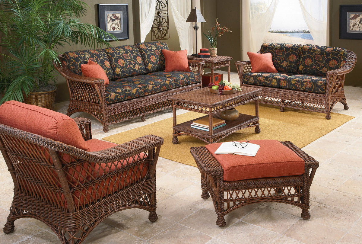 Bar Harbor 6 Piece Seating Set from Designer Wicker by Tribor