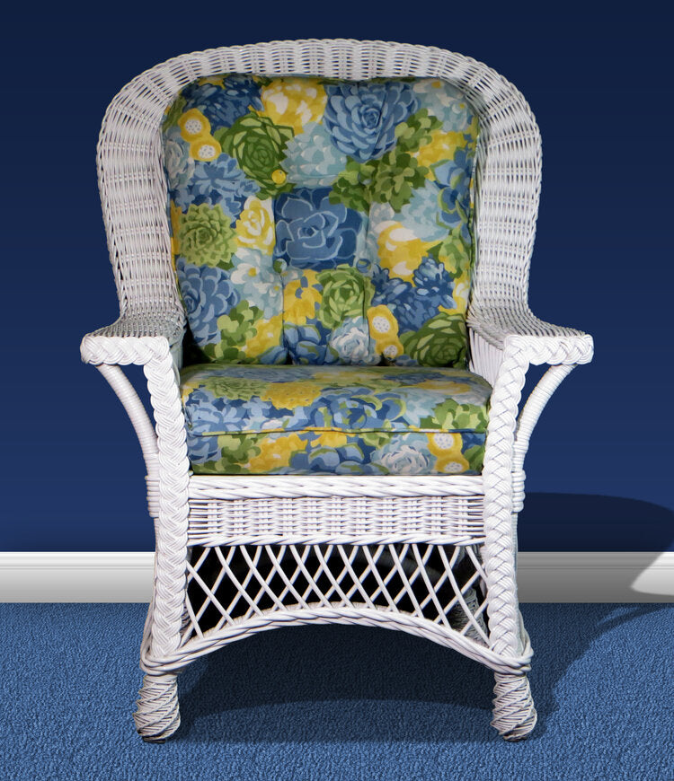 Spice Islands Bar Harbor Dining Arm Chair White