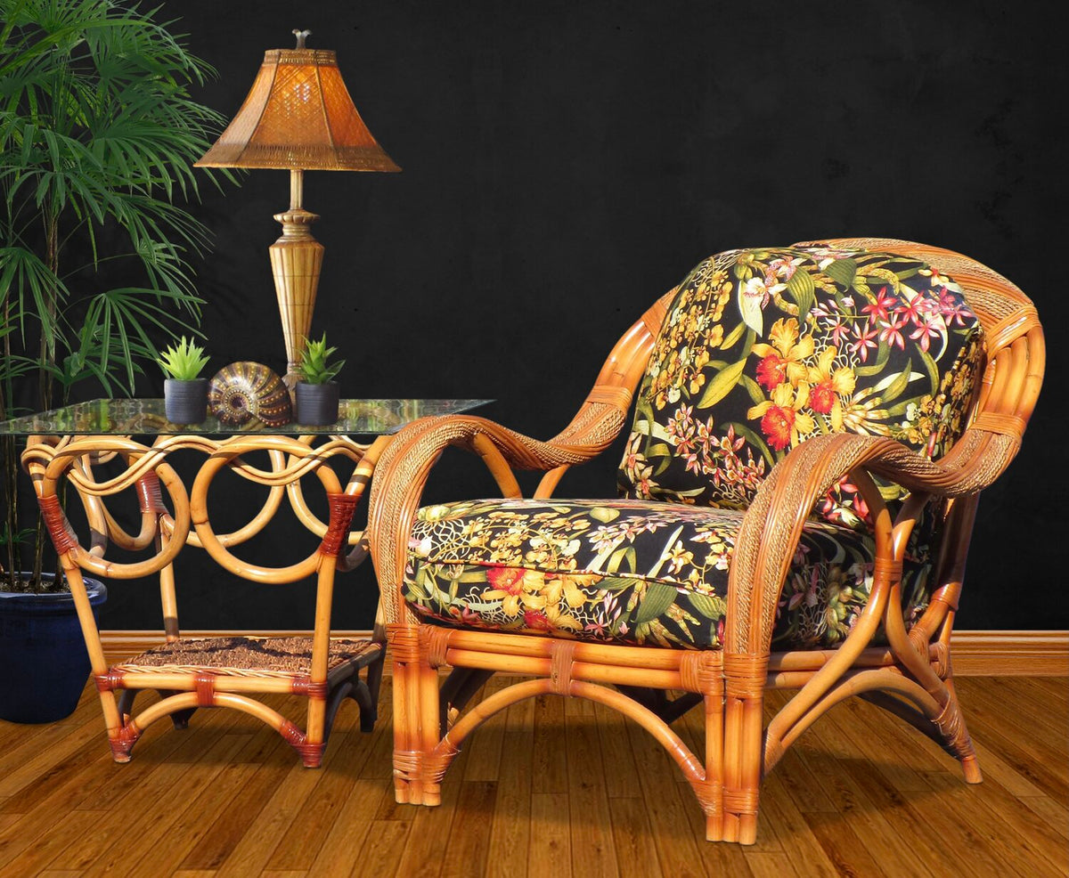 Spice Islands Caneel Bay End Table in Cinnamon