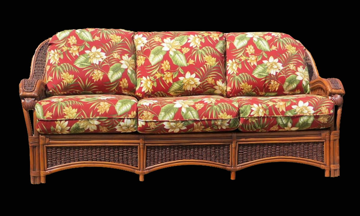 Spice Islands Seascape Sofa Brownwash