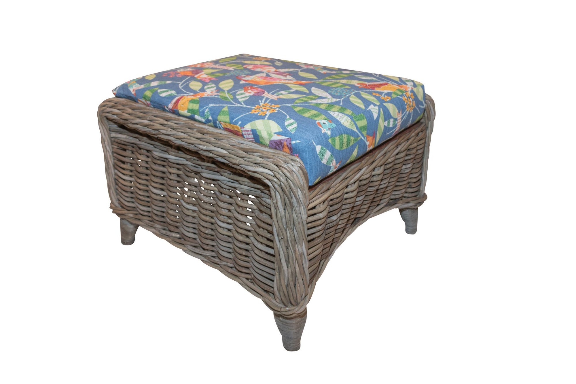 Designer Wicker & Rattan By Tribor Conservatory Ottoman by Designer Wicker from Tribor Ottoman - Rattan Imports