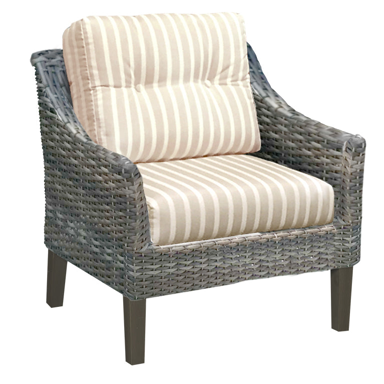 Forever Patio Aberdeen Wicker Rye Armchair