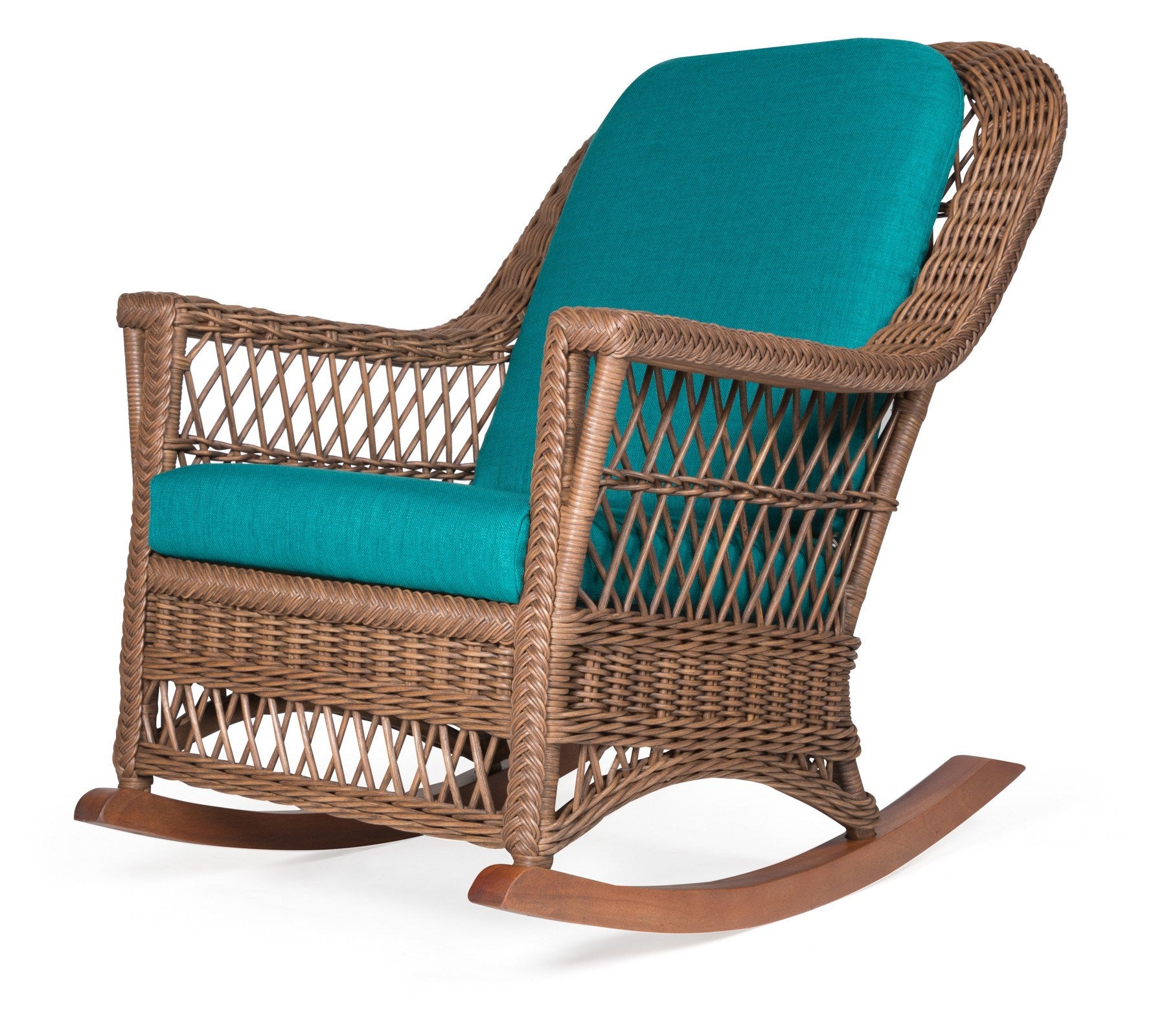 Designer Wicker & Rattan By Tribor Harbor Front Rocker by Designer Wicker from Tribor Rocking Chair - Rattan Imports