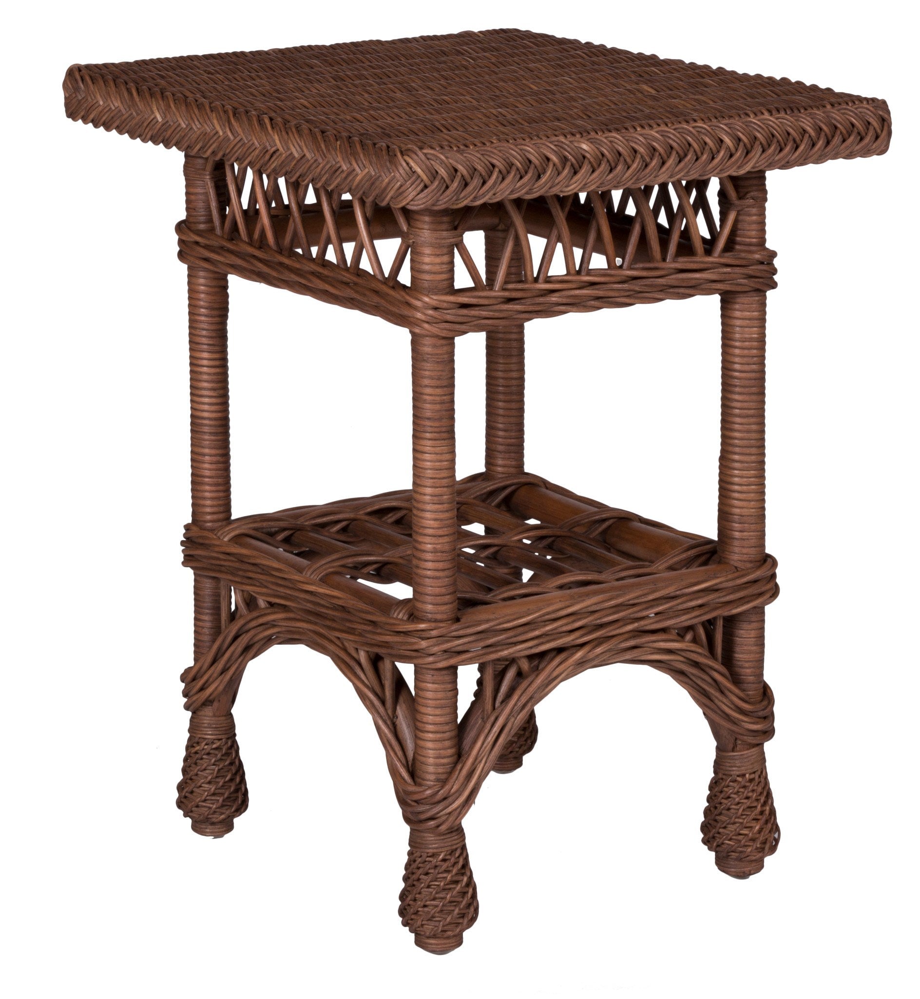 Designer Wicker & Rattan By Tribor Harbor Front End Table by Designer Wicker from Tribor End Table - Rattan Imports