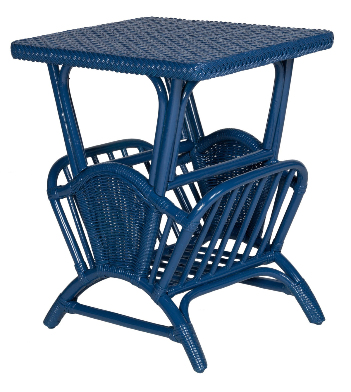Designer Wicker &amp; Rattan By Tribor Harbor Front Occasional Magazine Table Accessory - Rattan Imports