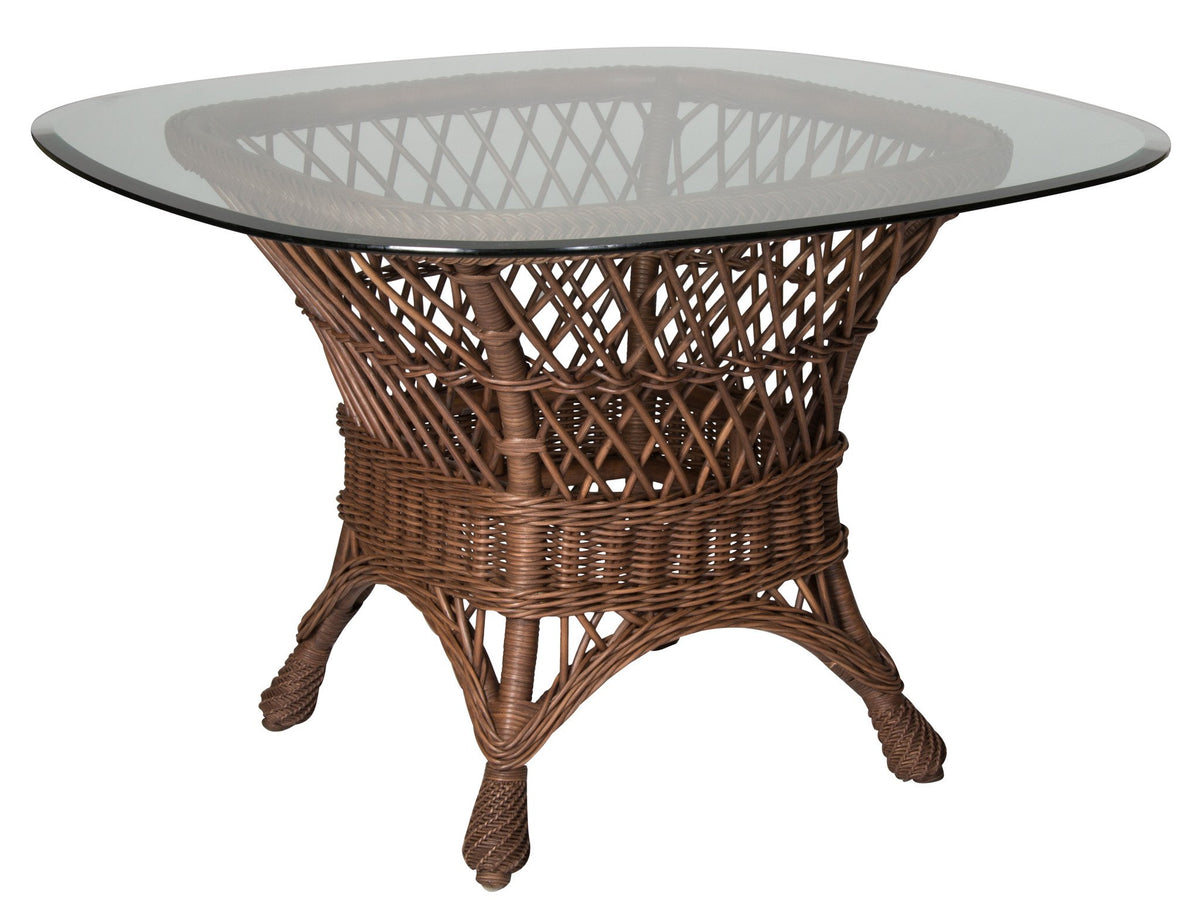 Designer Wicker &amp; Rattan By Tribor Harbor Front 5 Piece Wicker Patio Dining Set by Designer Wicker Tribor International Dining Set - Rattan Imports
