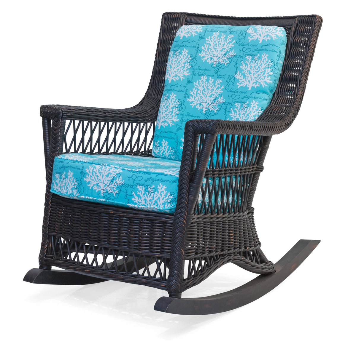 Designer Wicker &amp; Rattan By Tribor Legacy Rocker by Designer Wicker from Tribor Rocking Chair - Rattan Imports