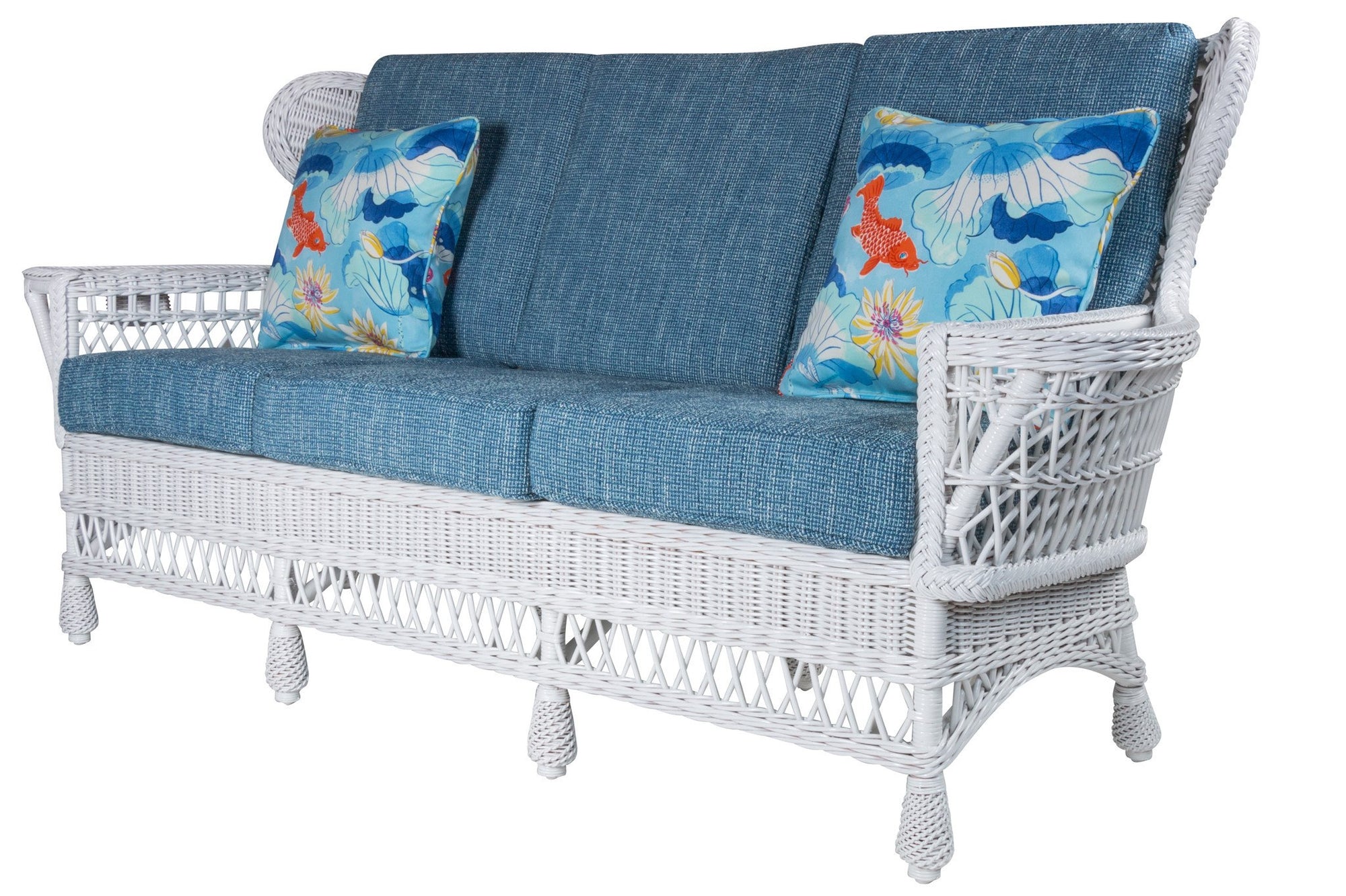 Designer Wicker & Rattan By Tribor Concord Sofa Sofa - Rattan Imports