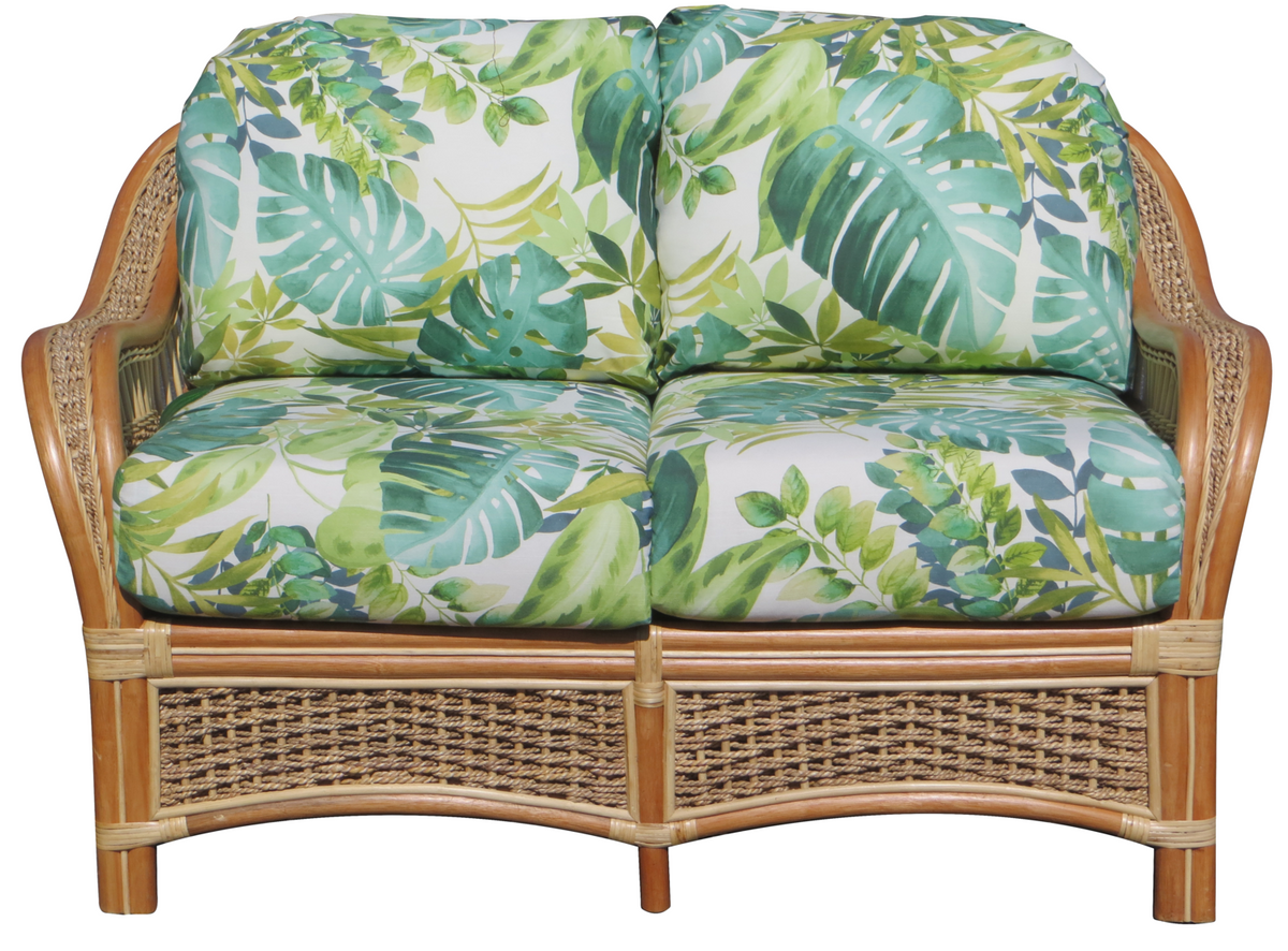 Spice Islands Islander Loveseat Natural - Rattan Imports