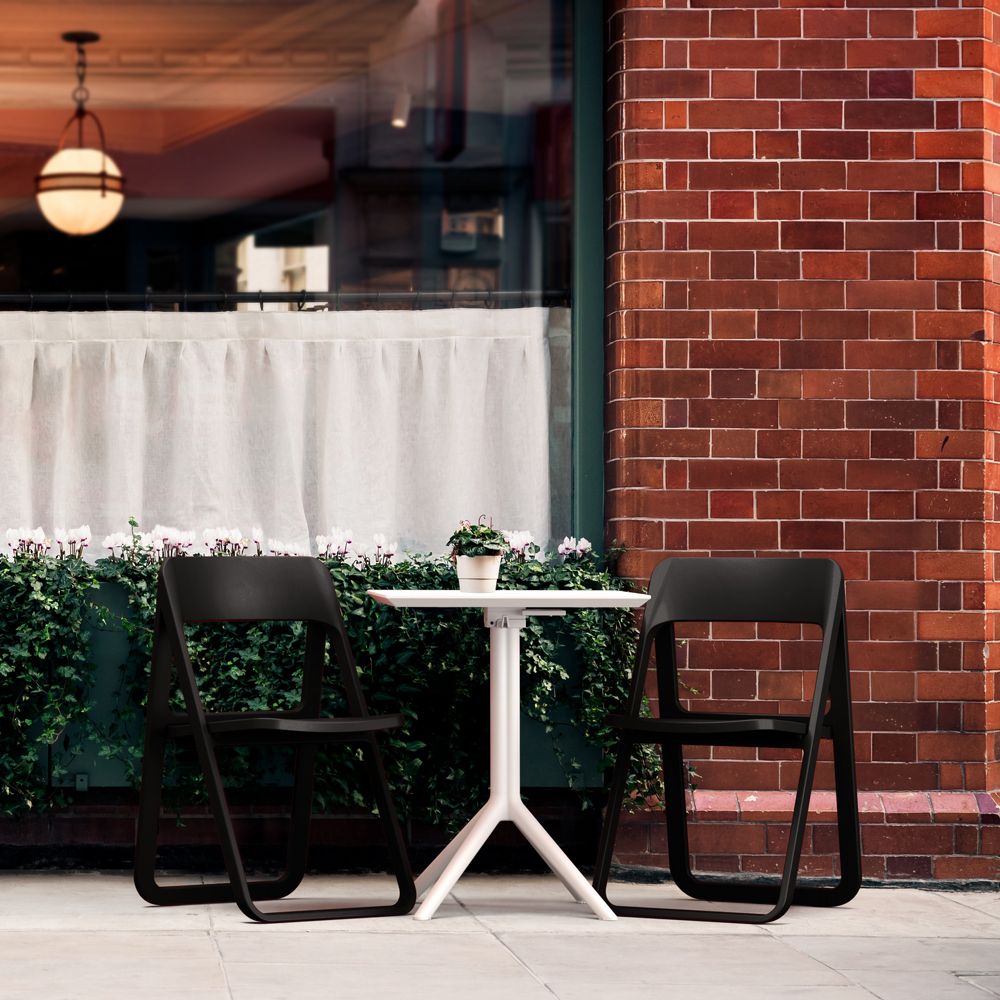 Compamia Siesta Dream 3 Piece Folding Outdoor Bistro Set