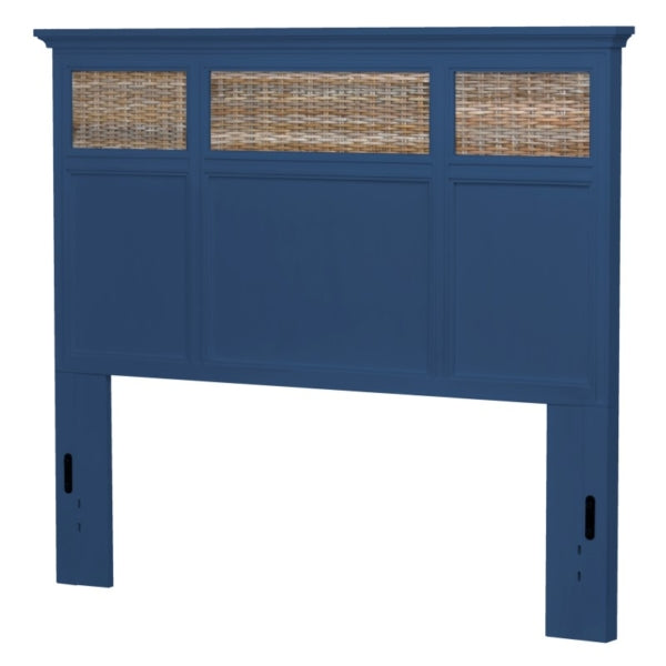 Sea Winds Trading Kauai Blue Queen Headboard B53750-BLUECRK