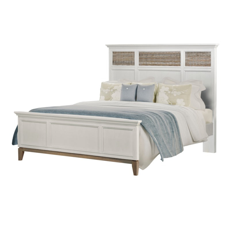 Sea Winds Trading Kauai White King Bed Set B53751-WHCRK-SET