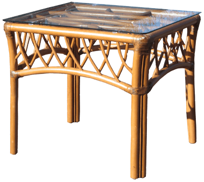 Spice Islands Spice Islands Montego Bay End Table Cinnamon Coffee Table - Rattan Imports