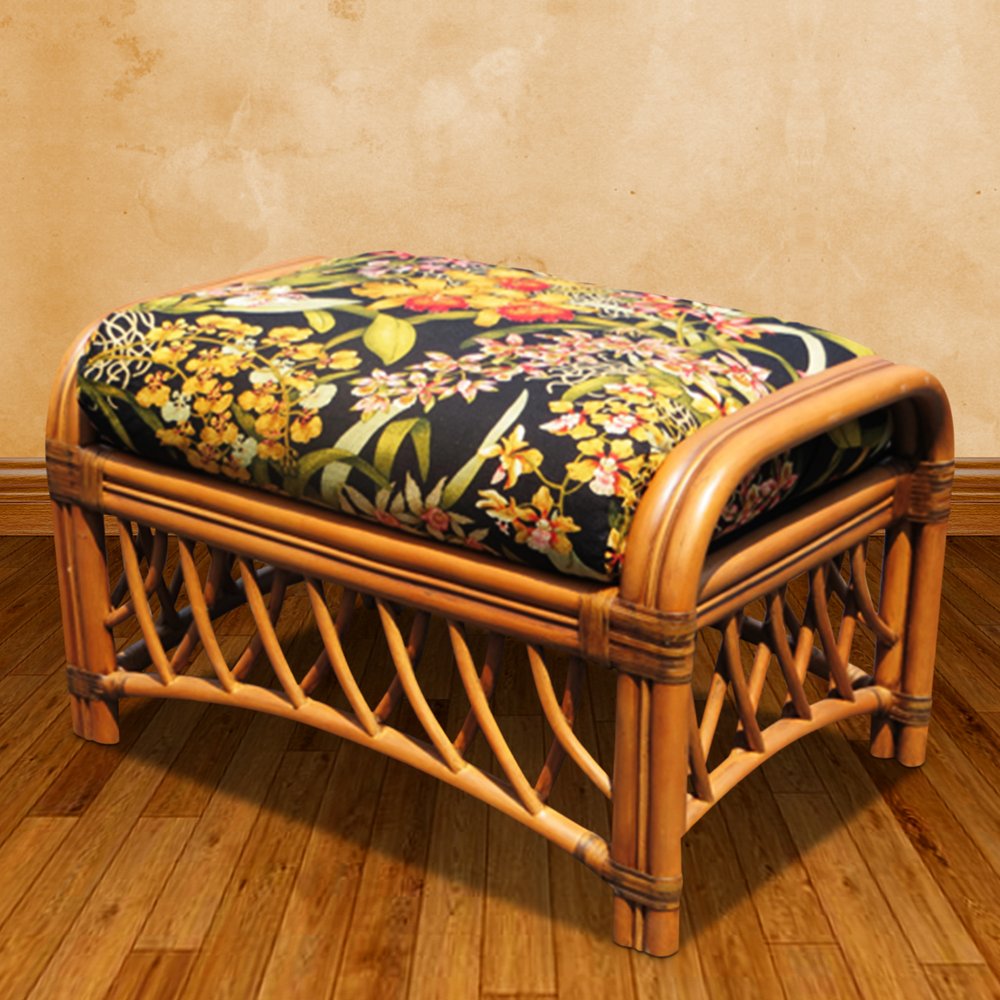 Spice Islands Montego Bay Ottoman Cinnamon