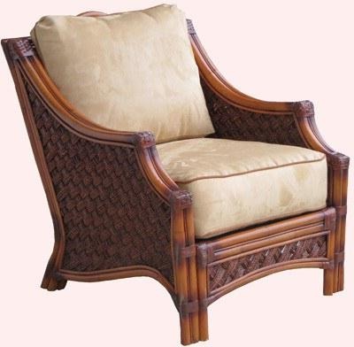 Spice Islands Spice Islands Mauna Loa Arm Chair Brownwash Chair - Rattan Imports