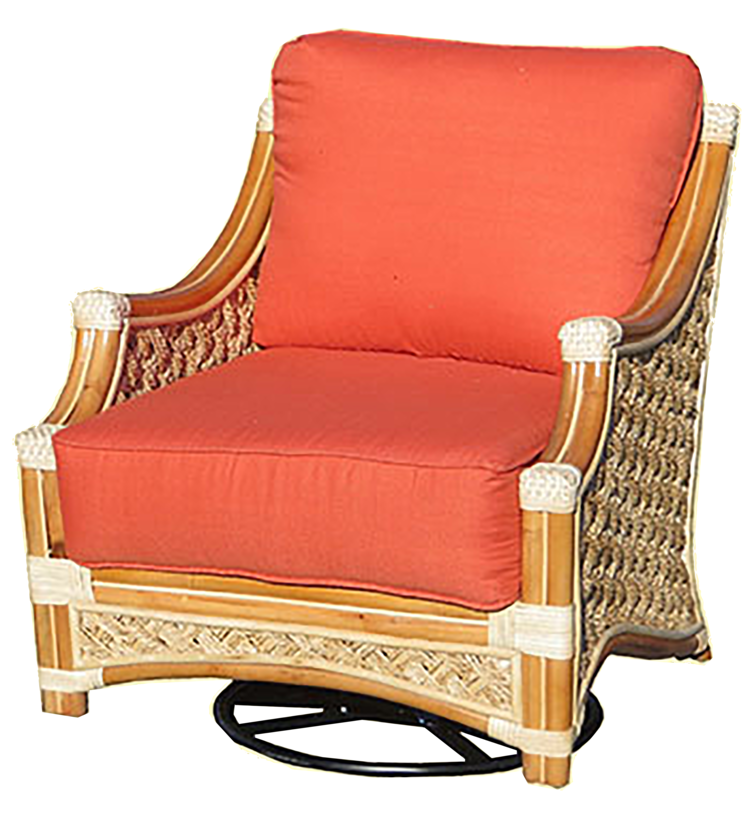 Spice Islands Mauna Loa Swivel Rocker Natural