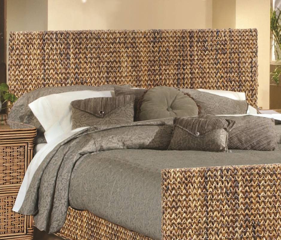 Sea Winds Trading Sea Winds Trading Maui King Headboard B53341-NAT Headboard - Rattan Imports