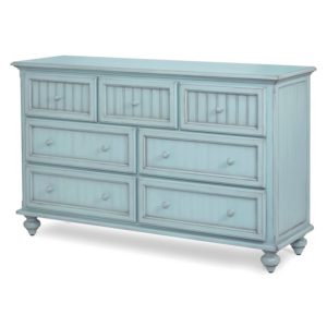 Sea Winds Trading Monaco 6 Piece King Bedroom Set in Bleu