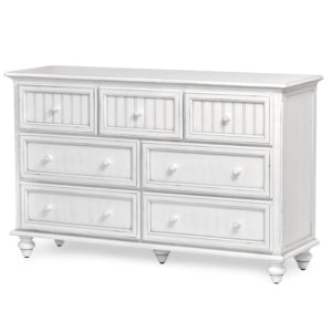 Sea Winds Trading Monaco 5 Piece Queen Bedroom Set in Blanc