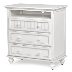 Sea Winds Trading Monaco 5 Piece Queen Bedroom Set in Blanc