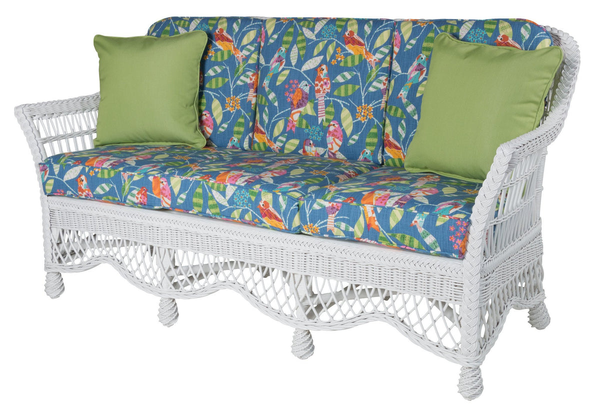 Designer Wicker &amp; Rattan By Tribor Naples Sofa by Designer Wicker from Tribor Sofa - Rattan Imports