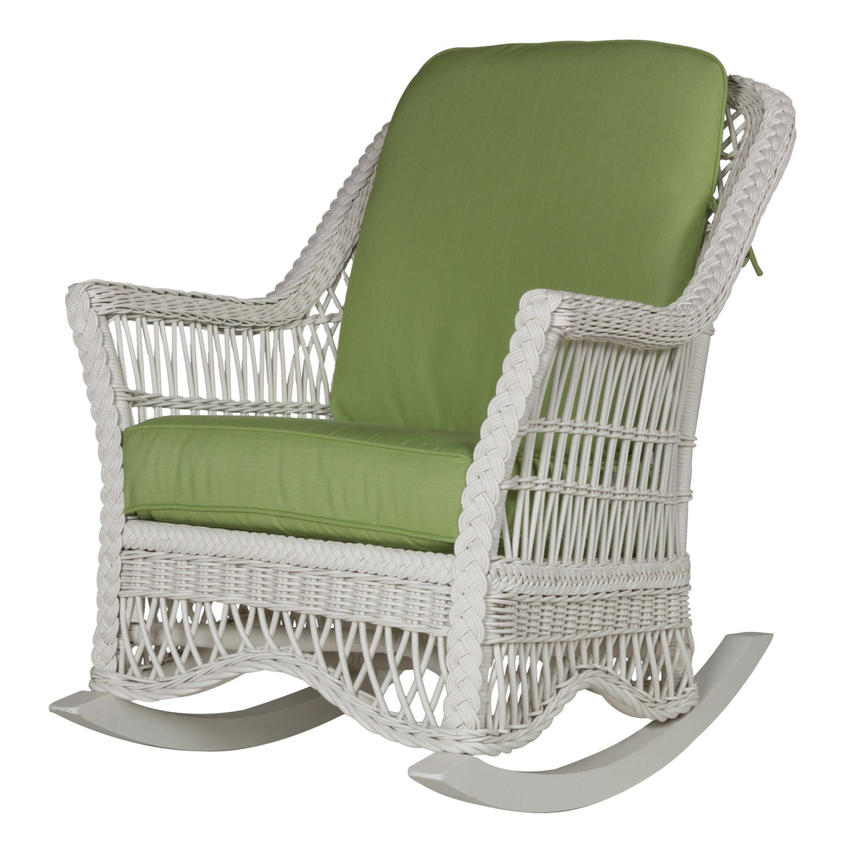 Designer Wicker &amp; Rattan By Tribor Naples Rocker by Designer Wicker from Tribor Rocking Chair - Rattan Imports