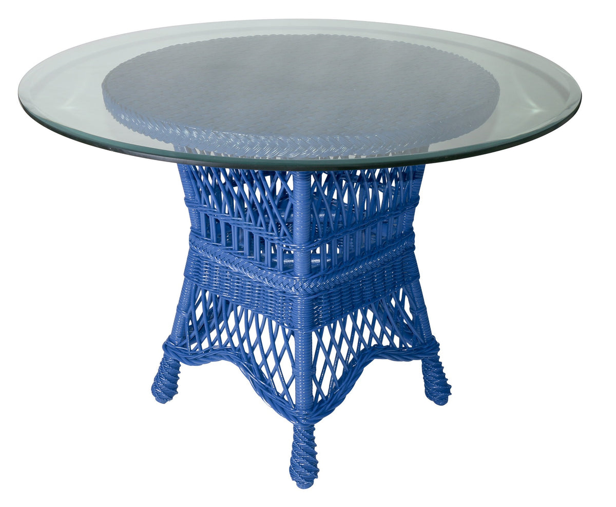 Designer Wicker &amp; Rattan By Tribor Naples Dining Table small Dining Table - Rattan Imports