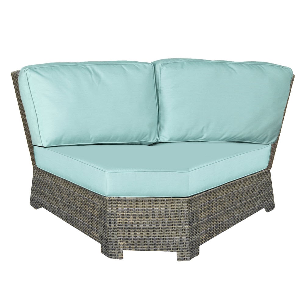 Forever Patio Barbados Wicker Sectional 90 Degree Corner