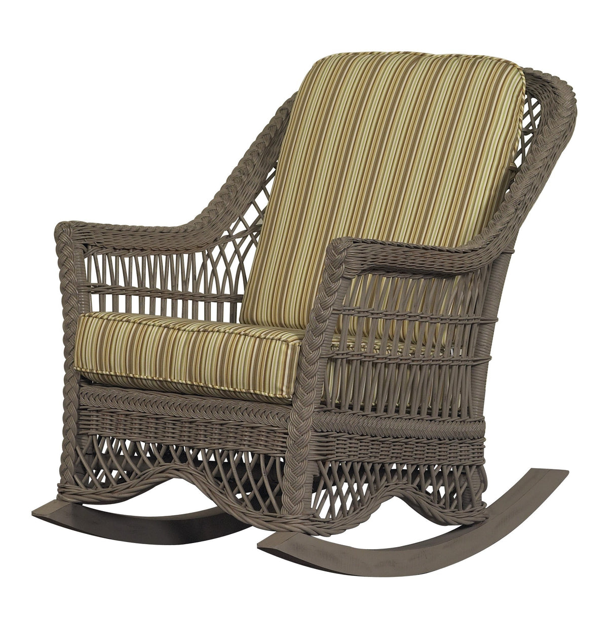 Designer Wicker &amp; Rattan By Tribor Naples Rocker by Designer Wicker from Tribor Rocking Chair - Rattan Imports