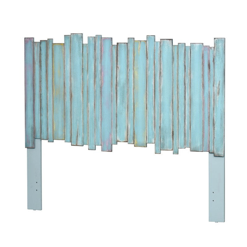 Sea Winds Trading Sea Winds Trading Island Breeze Picket Fence Twin Headboard B78239 Headboard - Rattan Imports